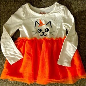 2T kitten Halloween dress